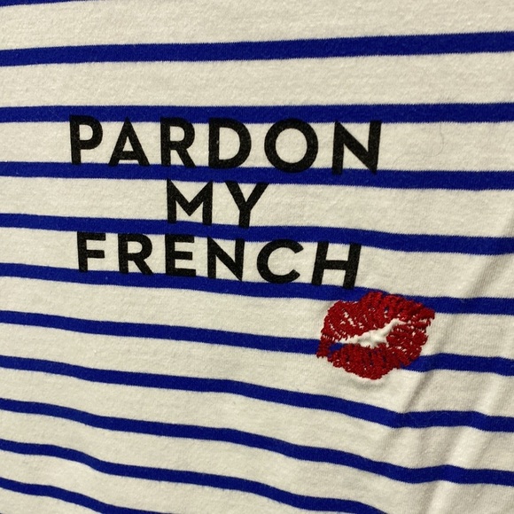 5 for $25  Milly minis "pardon my french" t shirt - Picture 2 of 4